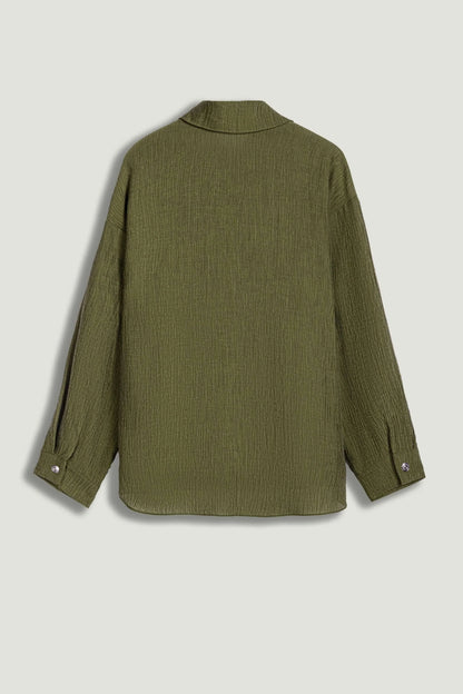 Relaxed Button-Down Shirt