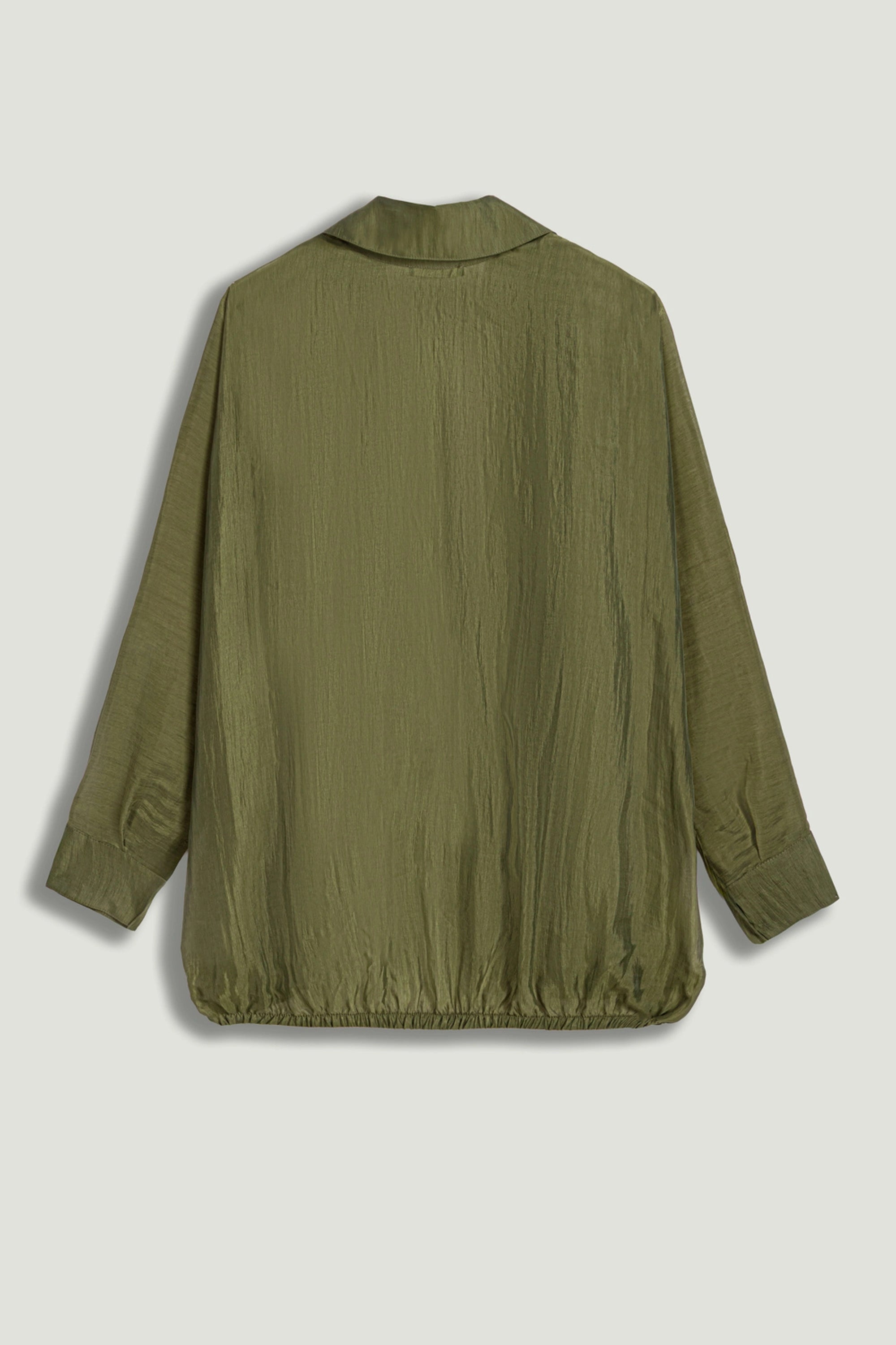 Fluid Open-Front Shirt