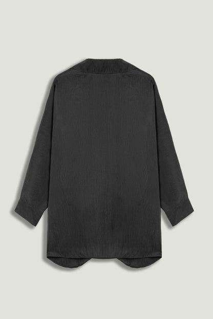 Front-Tie Longline Shirt