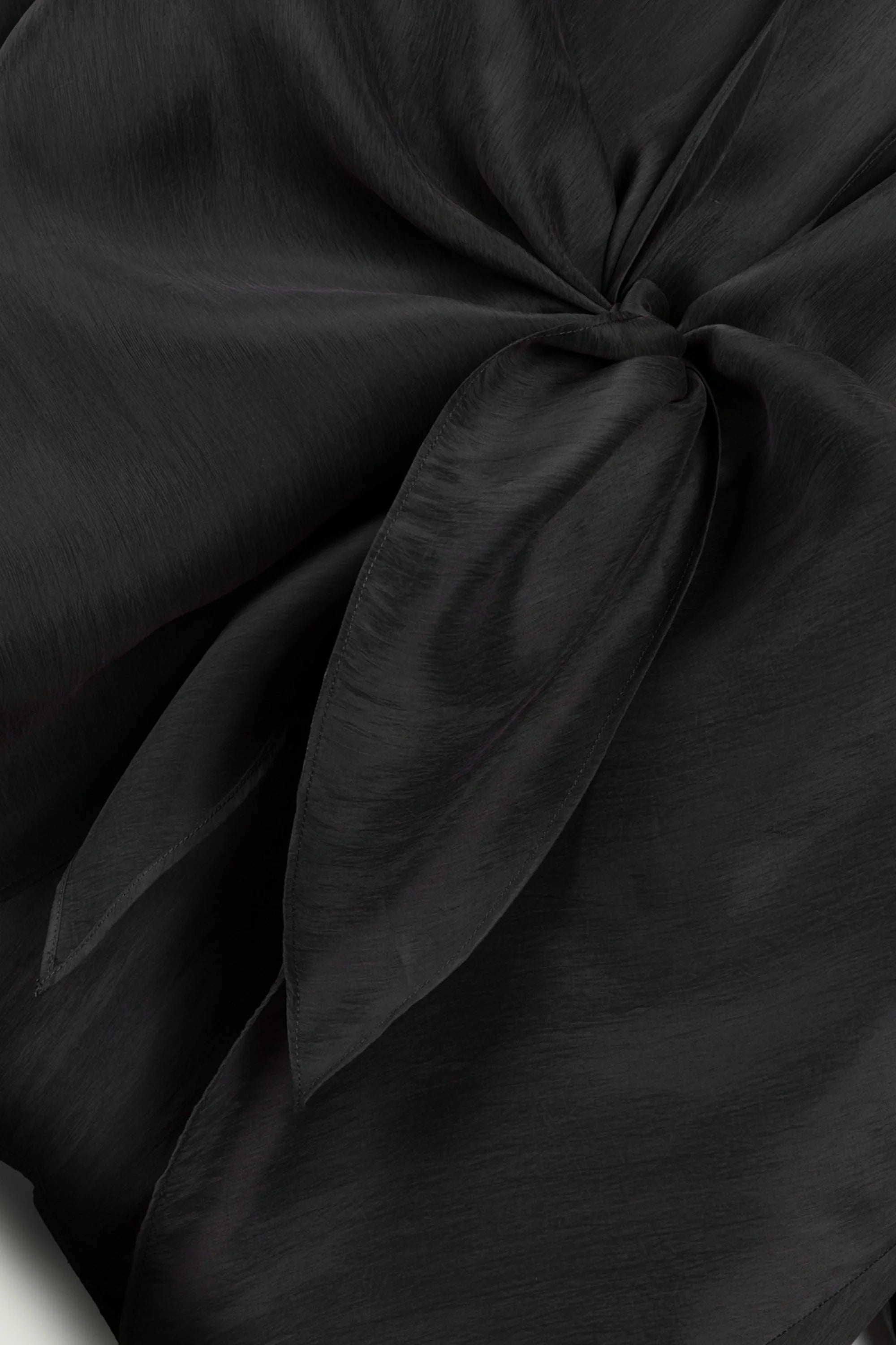 Front-Tie Longline Shirt