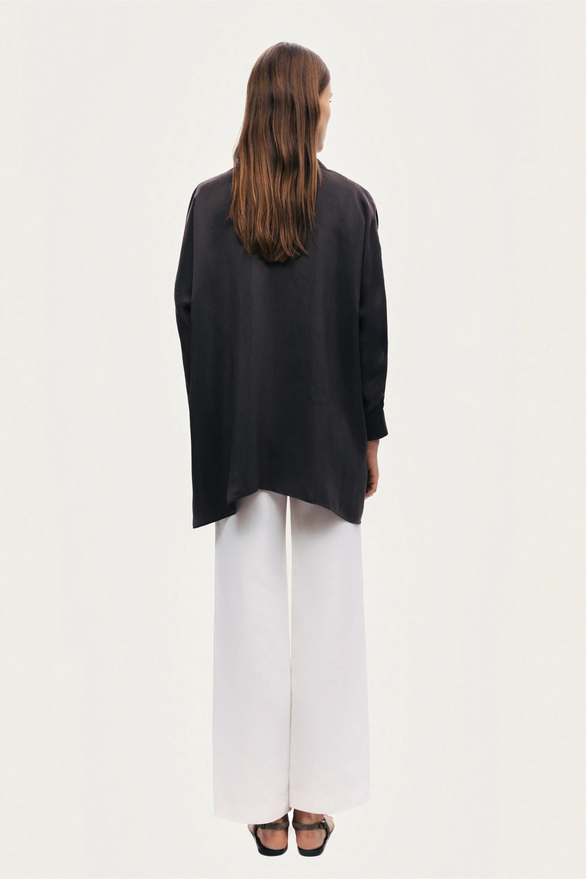 Front-Tie Longline Shirt