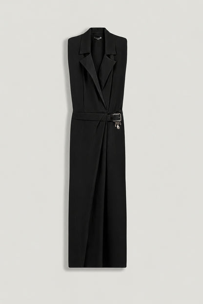 Accessory Belt Detail Maxi Dress
