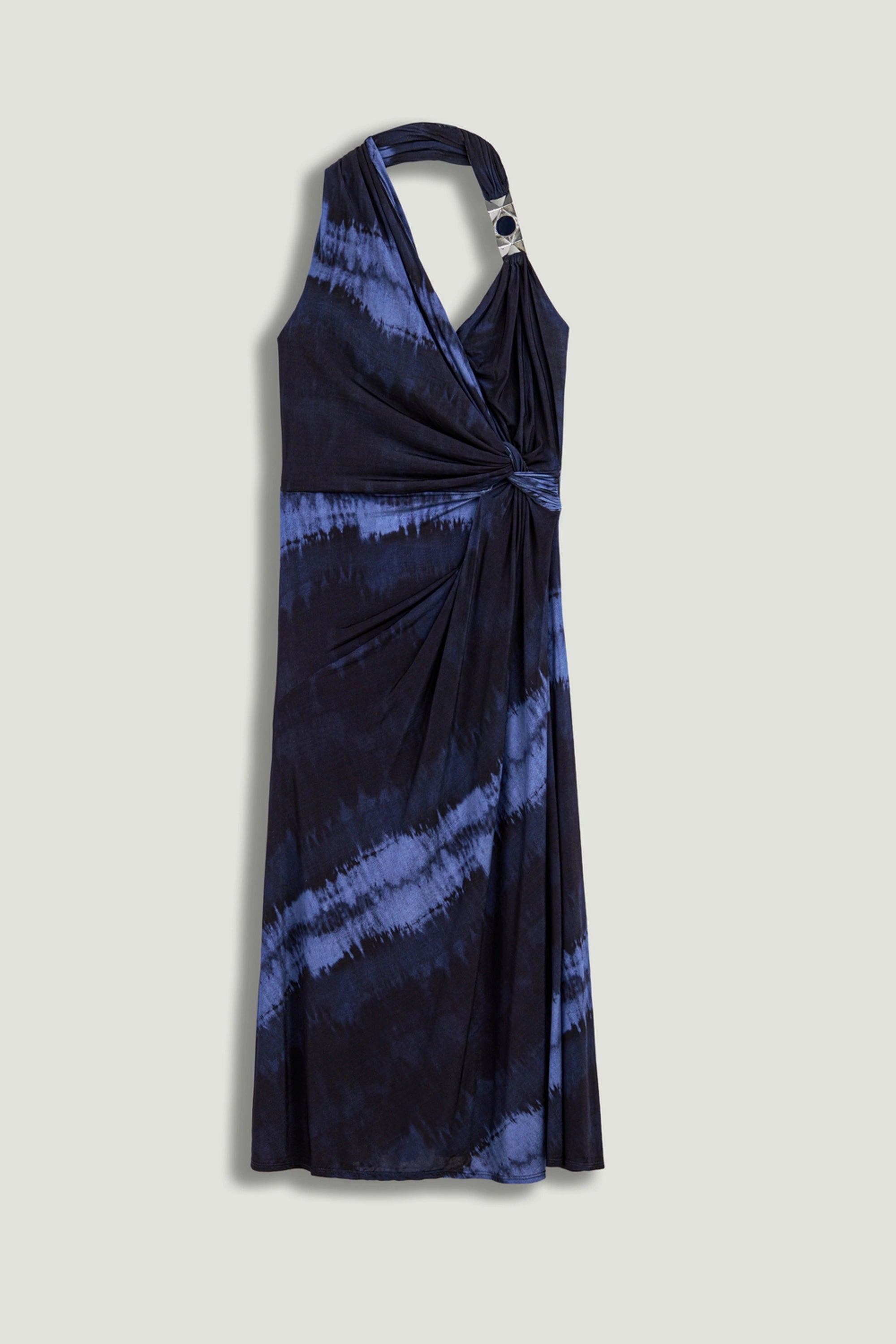 Printed Sleeveless Maxi Dress