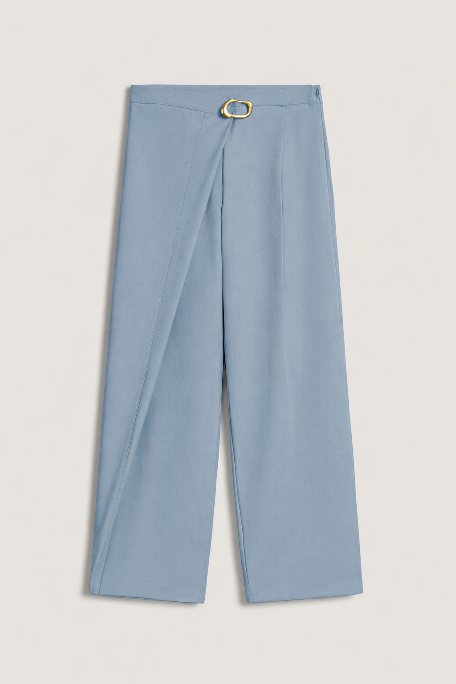 Waist Accessory Detail Trousers