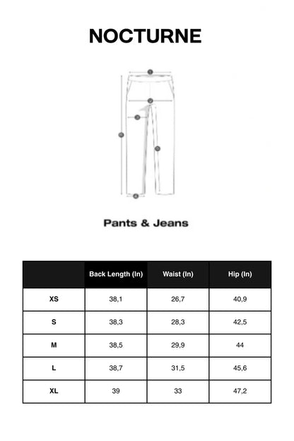 Asymmetric Buckle Detail Pants