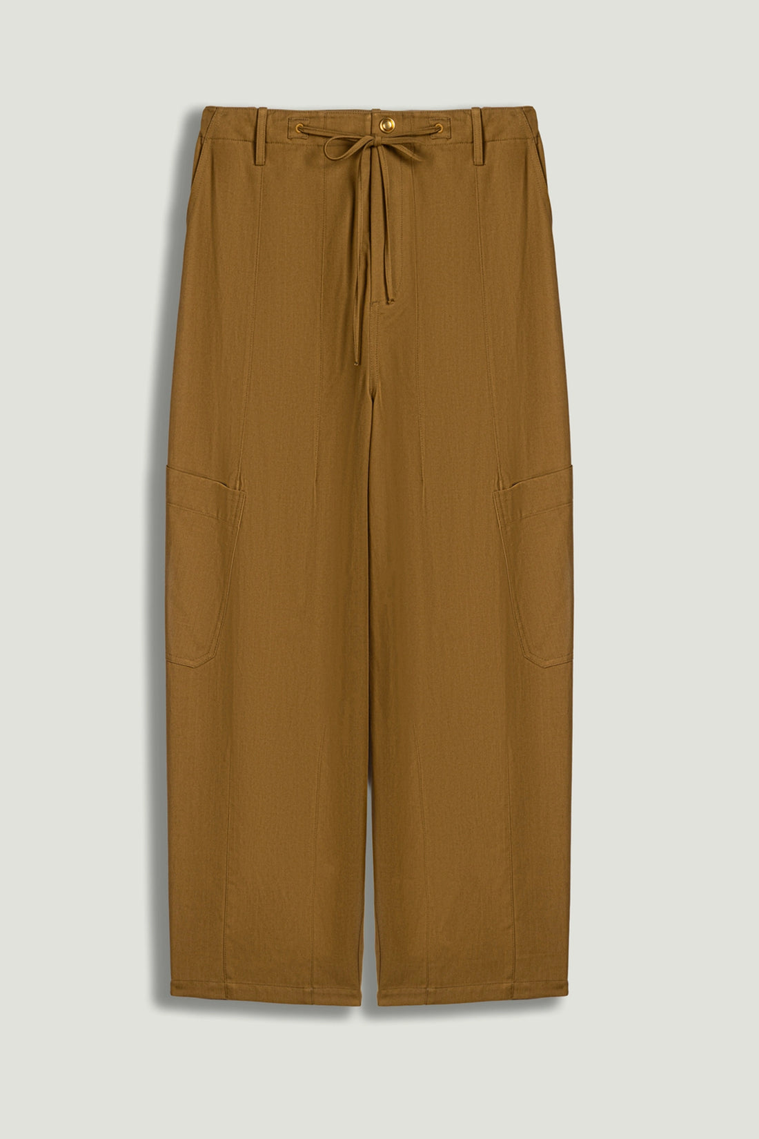 High-Waisted Cargo Pocket Pants