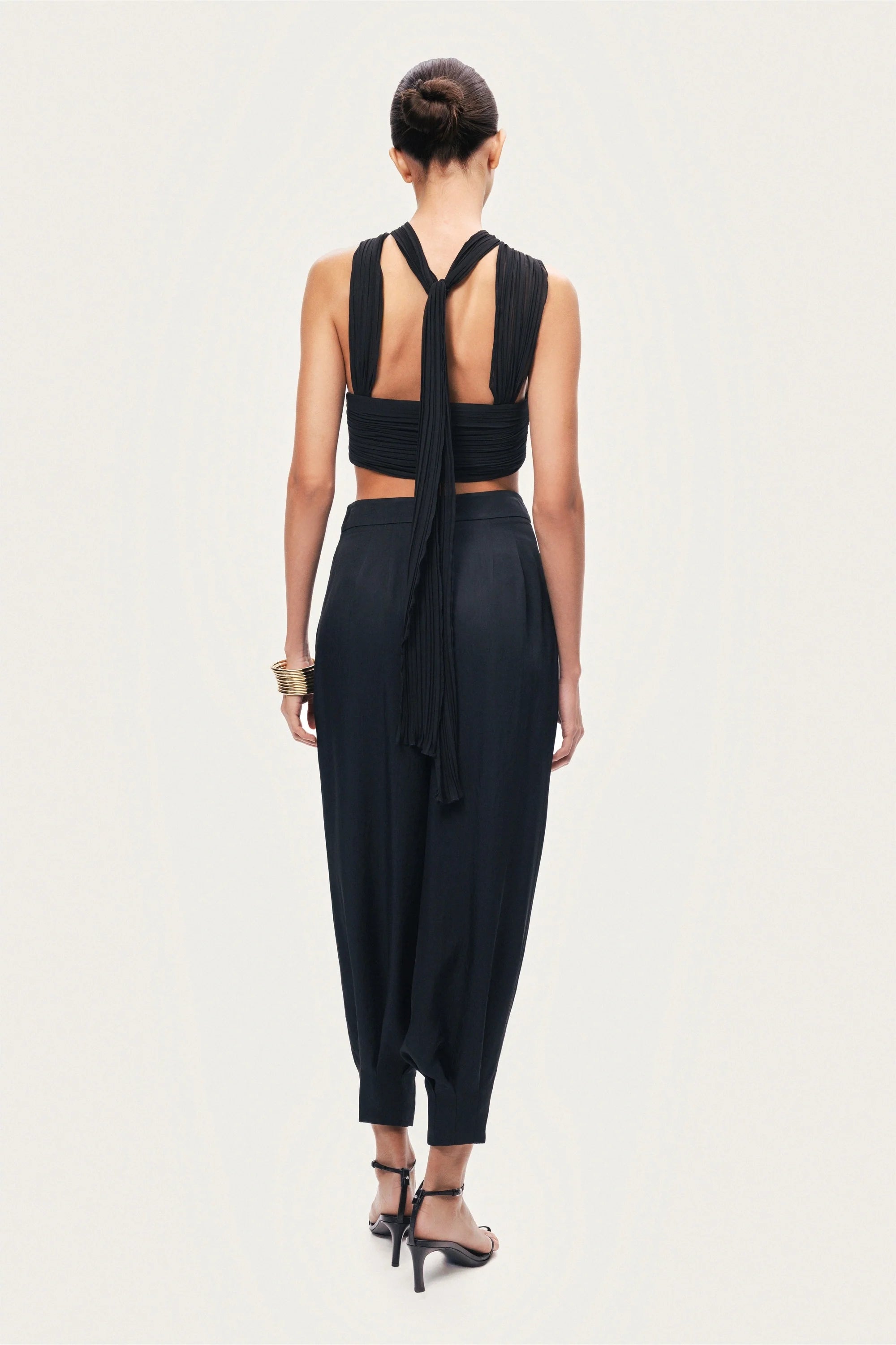 Fluid Balloon-Leg Pants