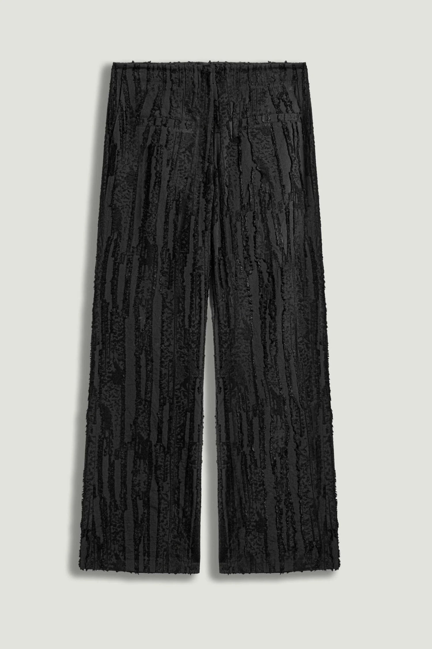 Textured Relaxed-Fit Pants