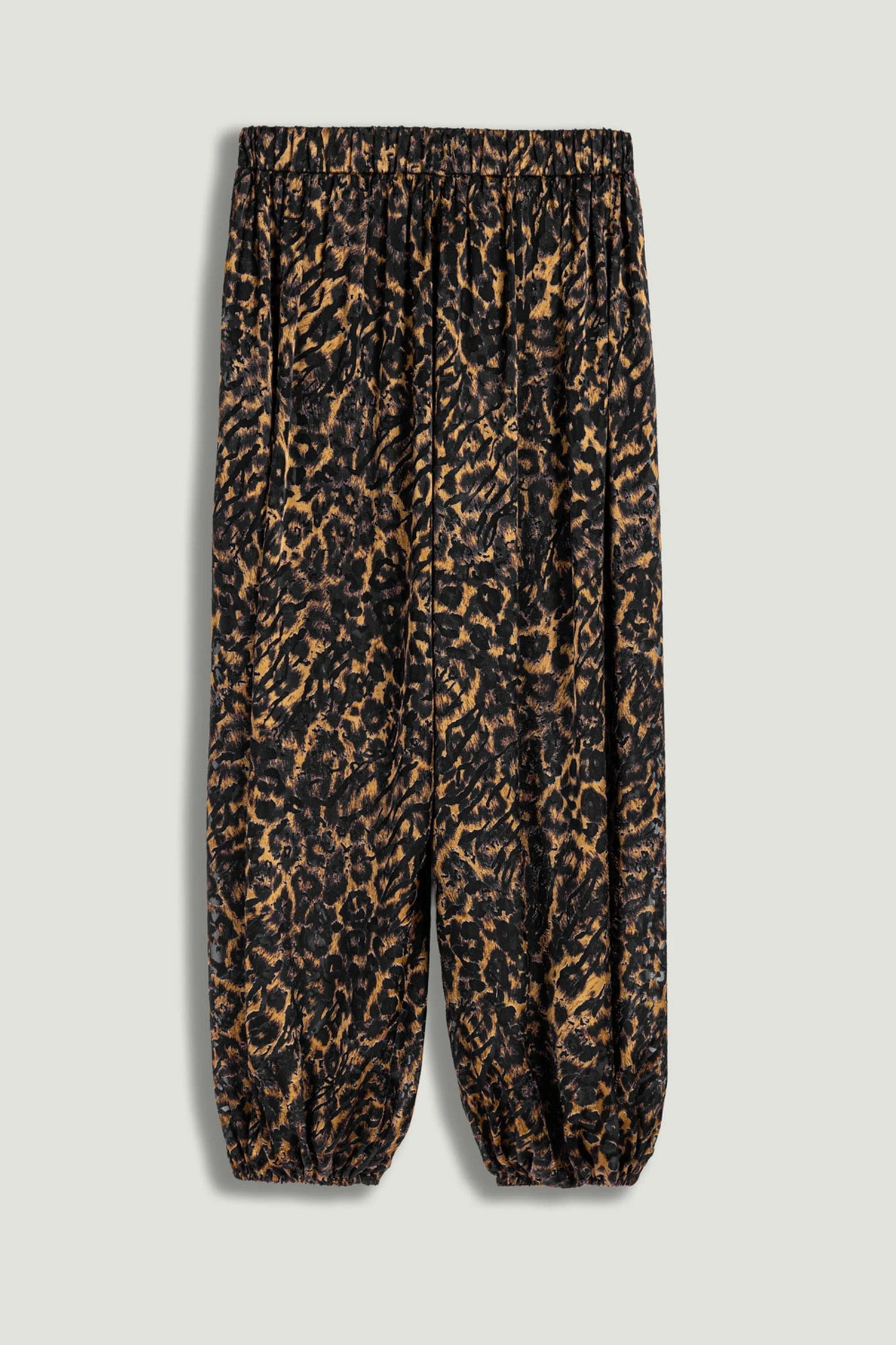 Printed Relaxed Balloon-Leg Pants