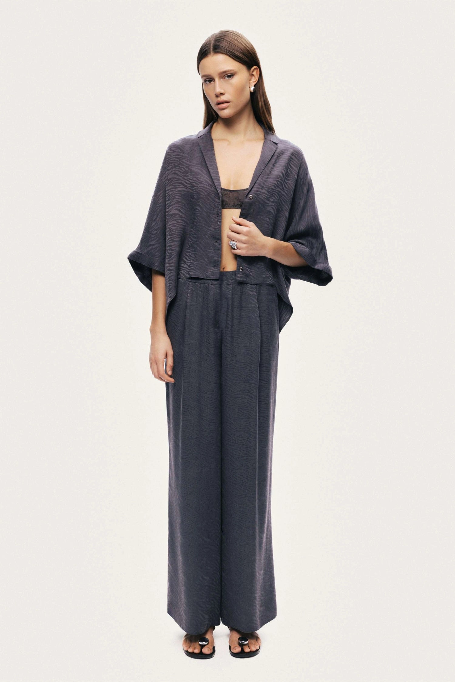 Relaxed Straight-Leg Pants