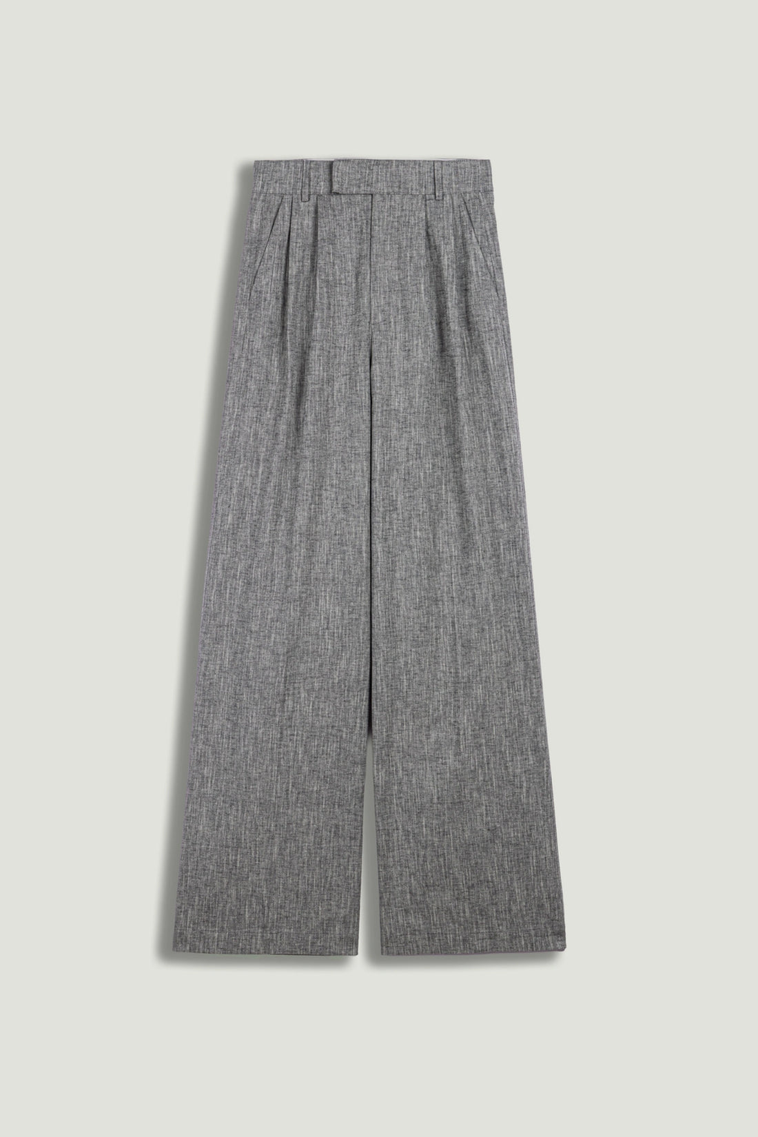 Wide-Leg Tailored Pants