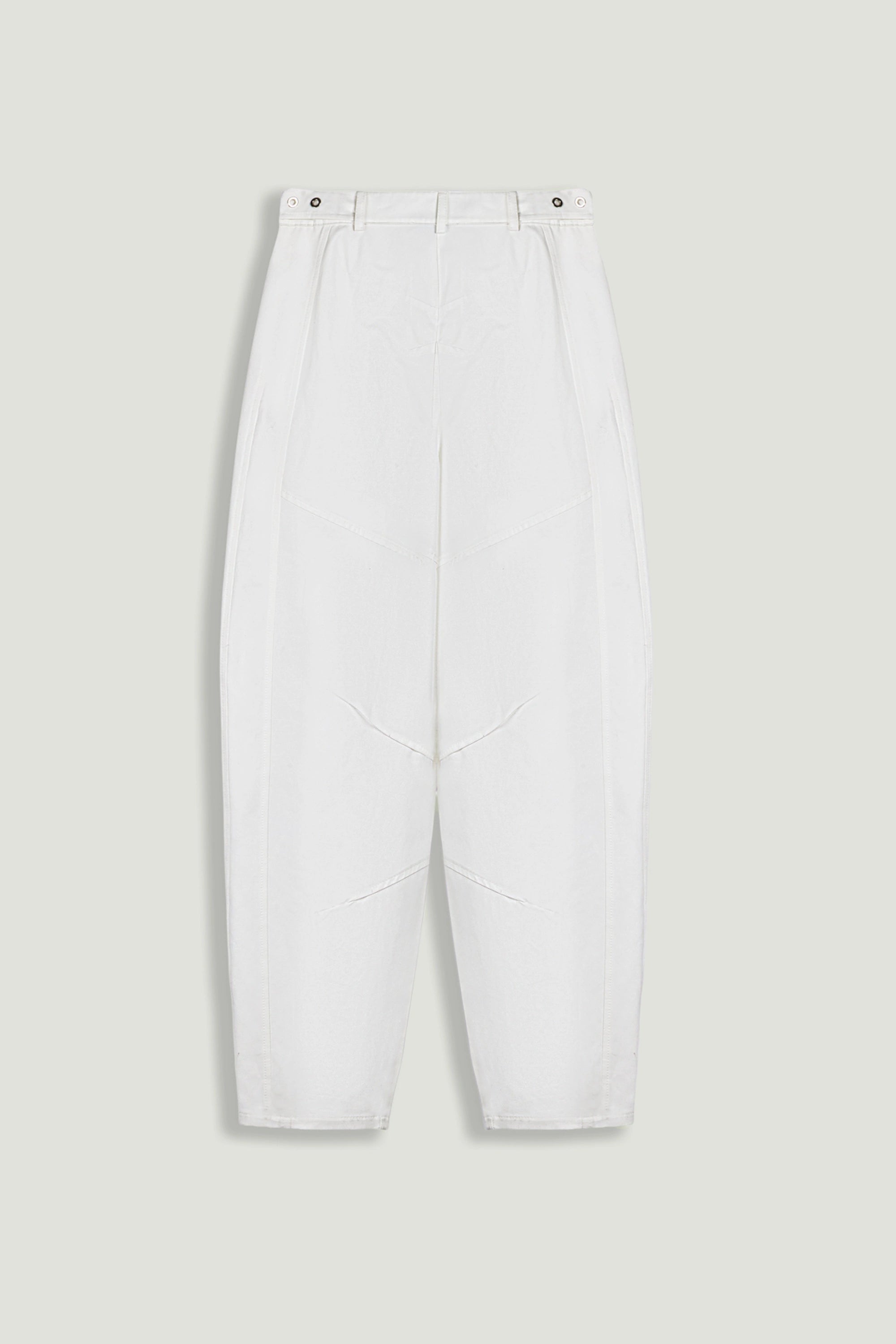 High-Waist Tailored Tapered Pants