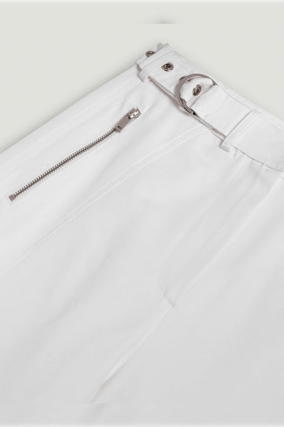 High-Waist Tailored Tapered Pants