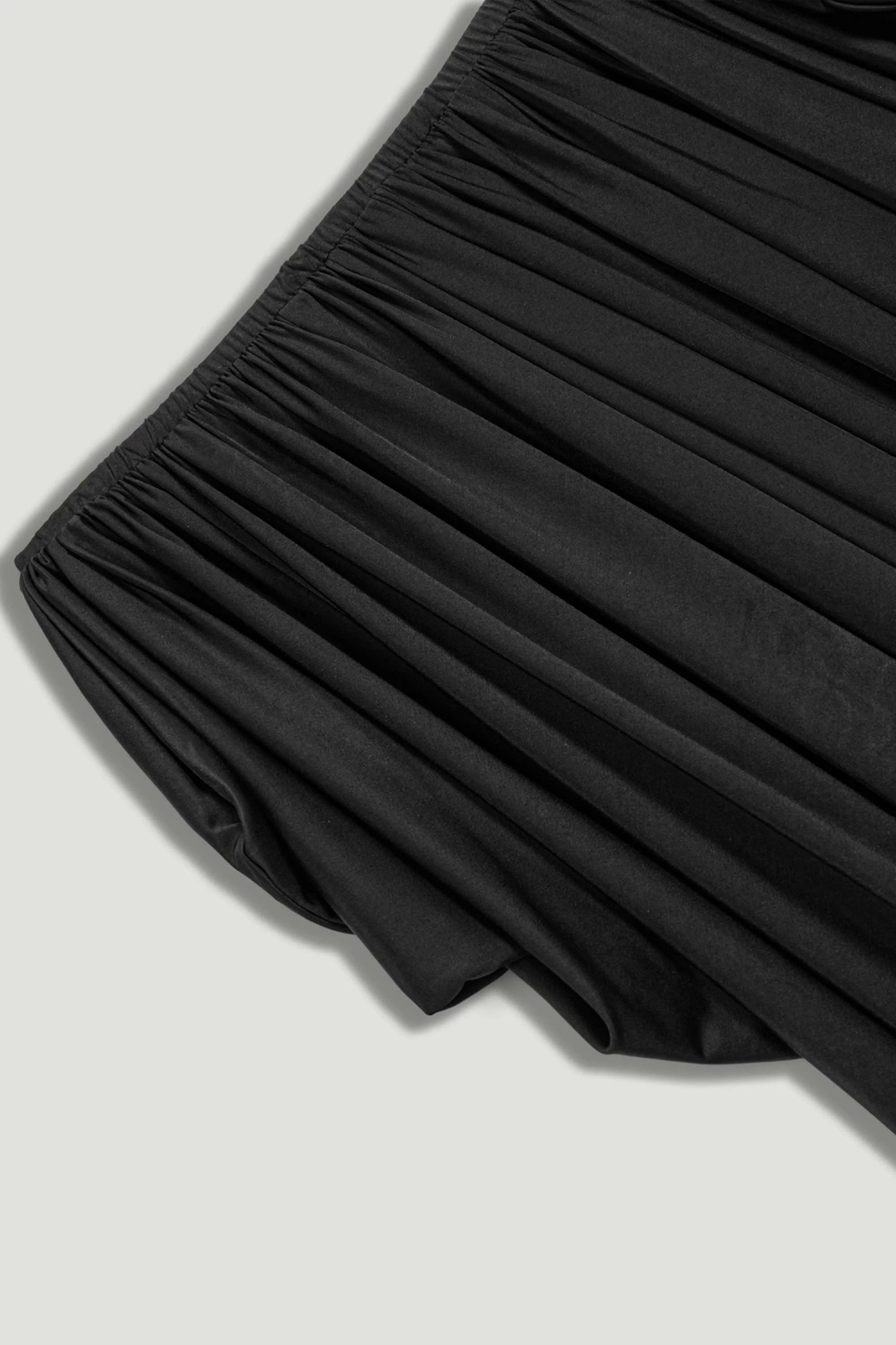 Draped Relaxed-Fit Pants