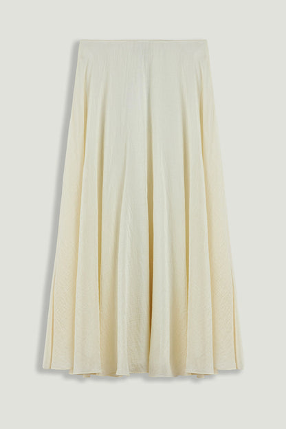 Flowy High-Waisted Midi Skirt