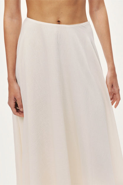 Flowy High-Waisted Midi Skirt