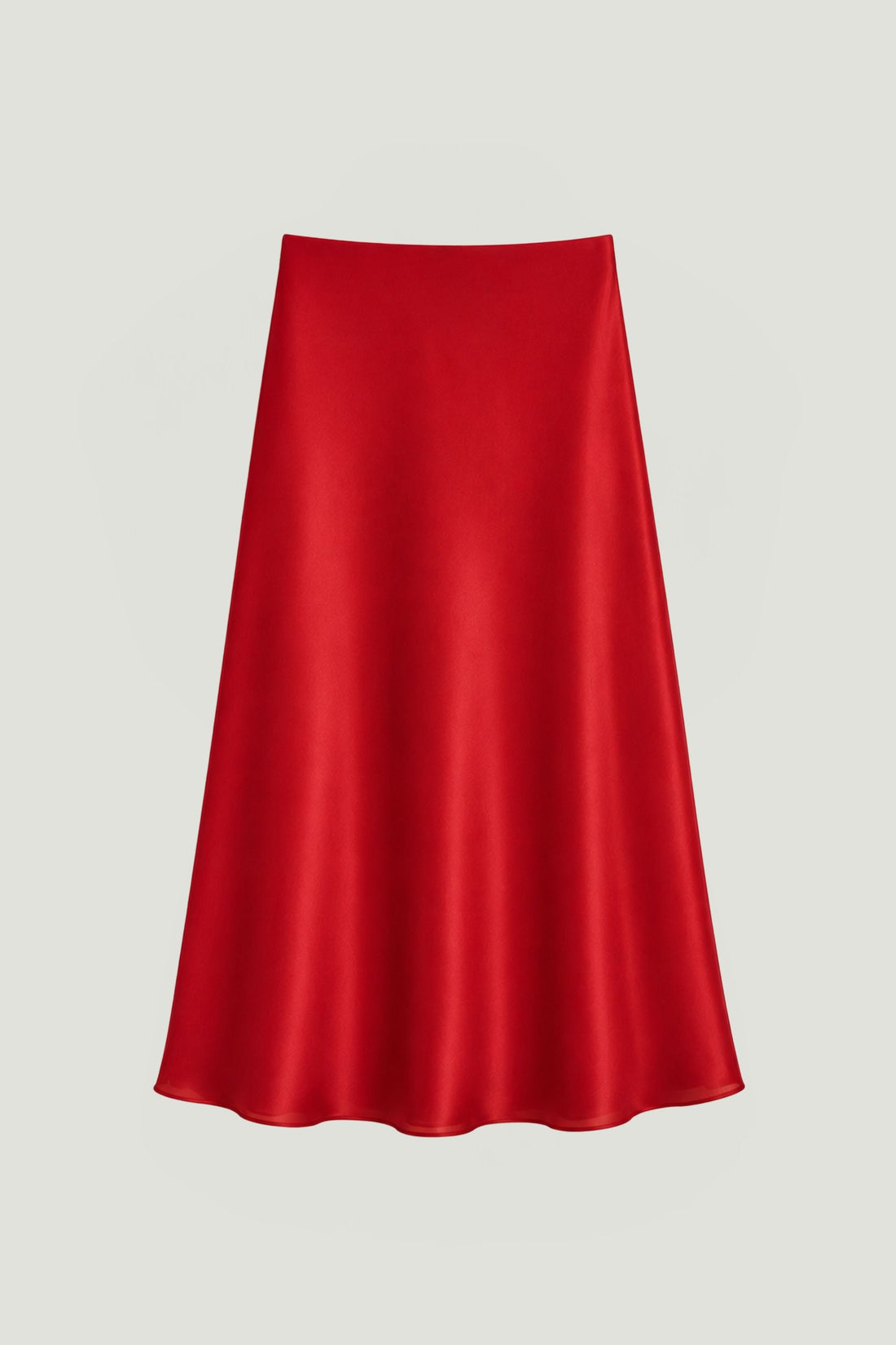 Pleated Midi Skirt