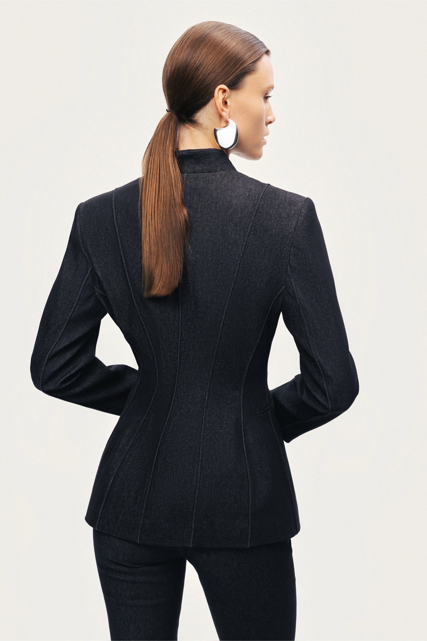 Belted Tailored Blazer