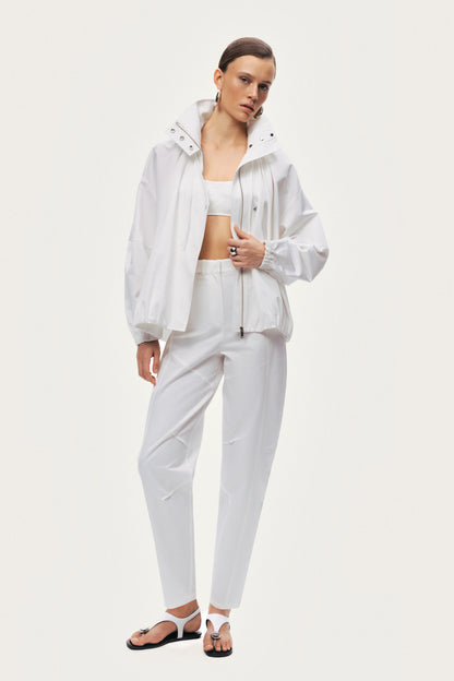 Oversized Zip-Front Jacket