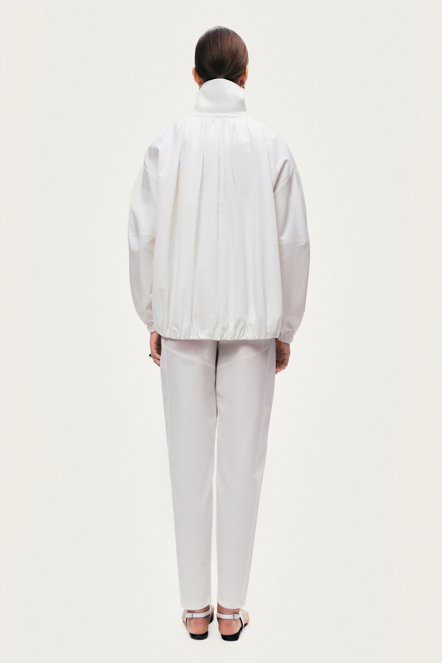 Oversized Zip-Front Jacket