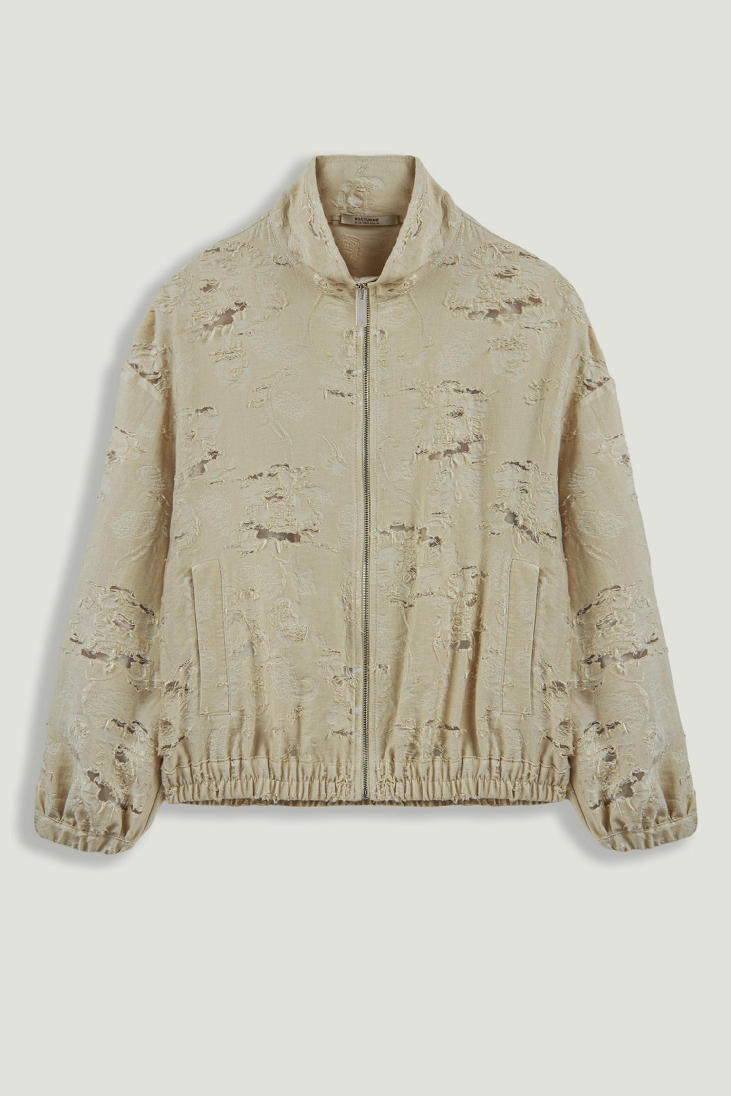 Jacquard Bomber Jacket