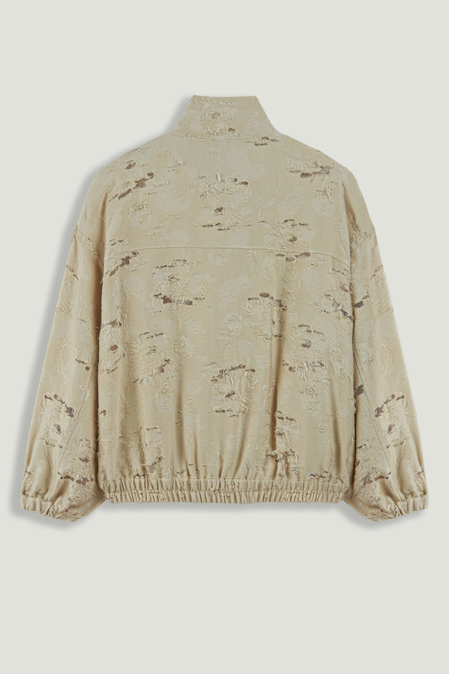 Jacquard Bomber Jacket
