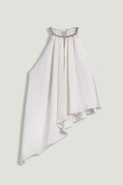 Embellished Halter Blouse