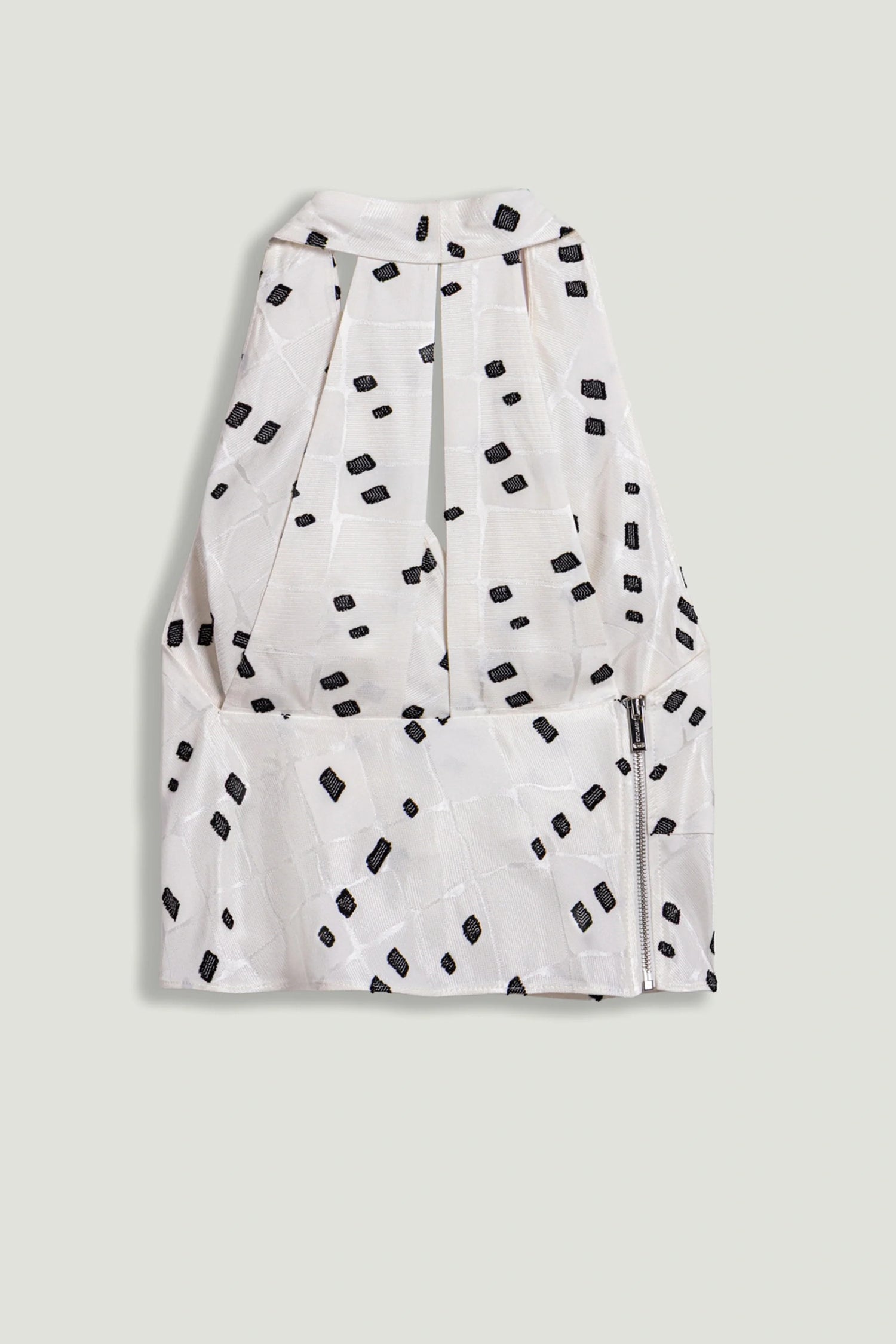 Printed Halter Blouse