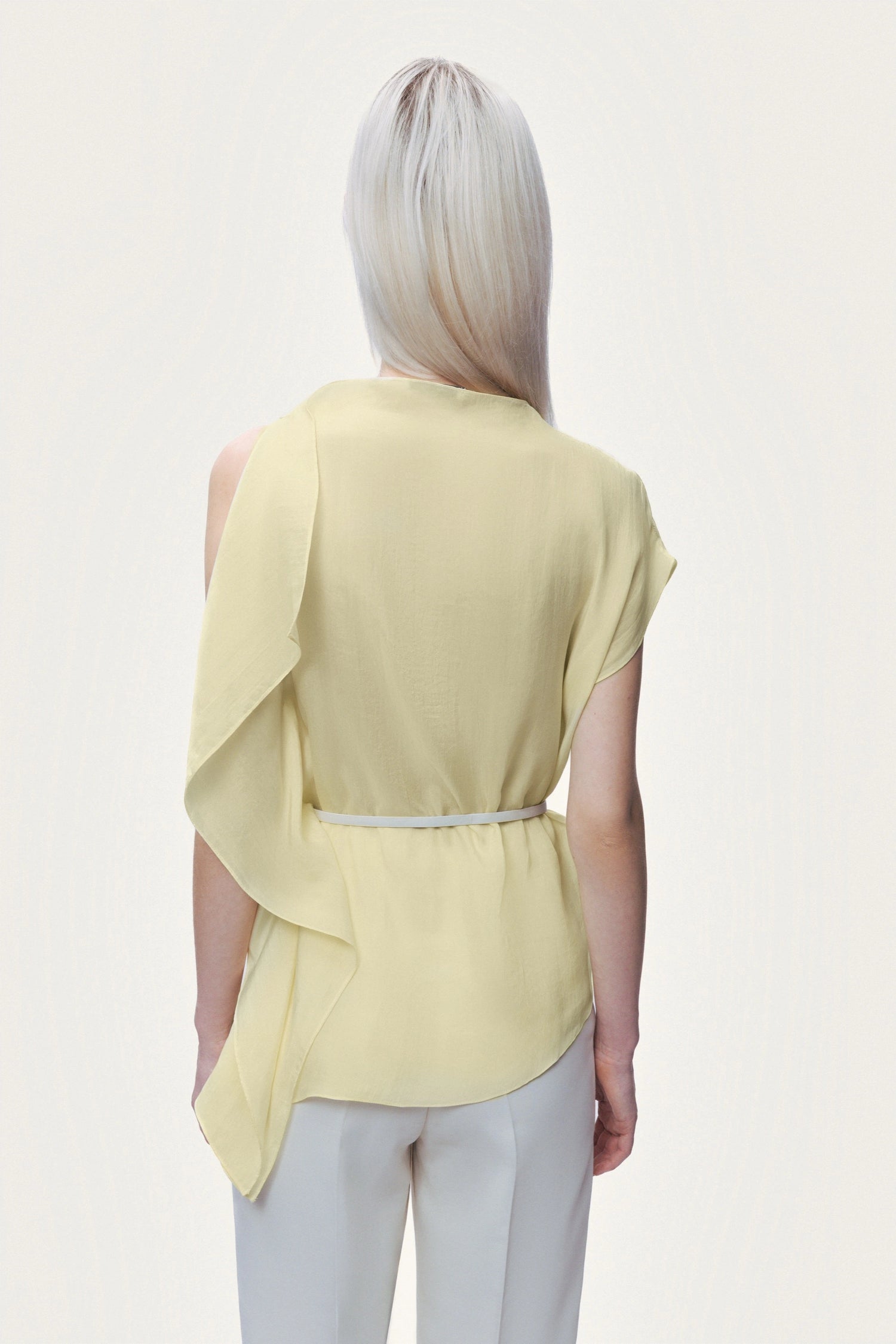 Sleeveless Woven Blouse
