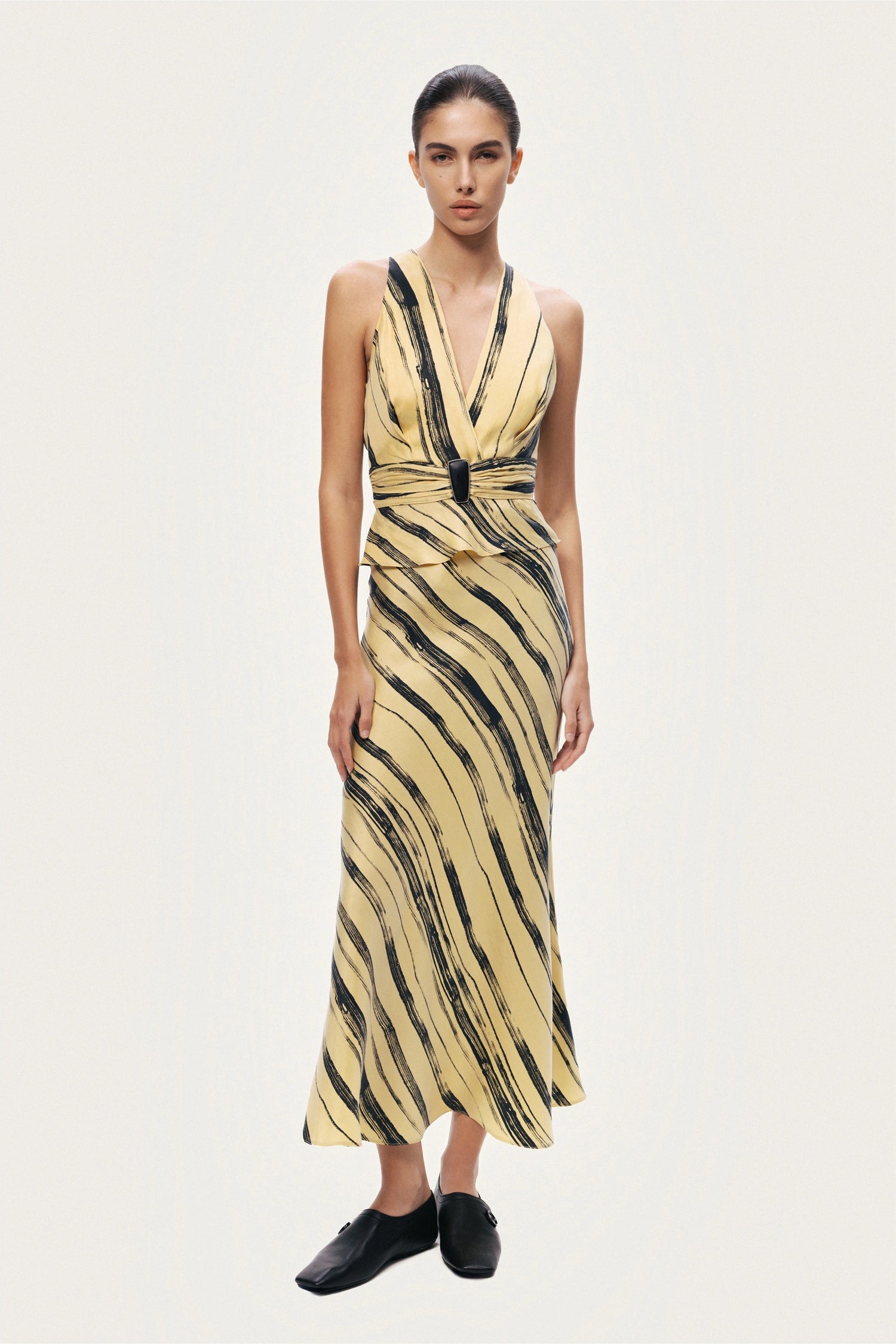 Printed Sleeveless Blouse