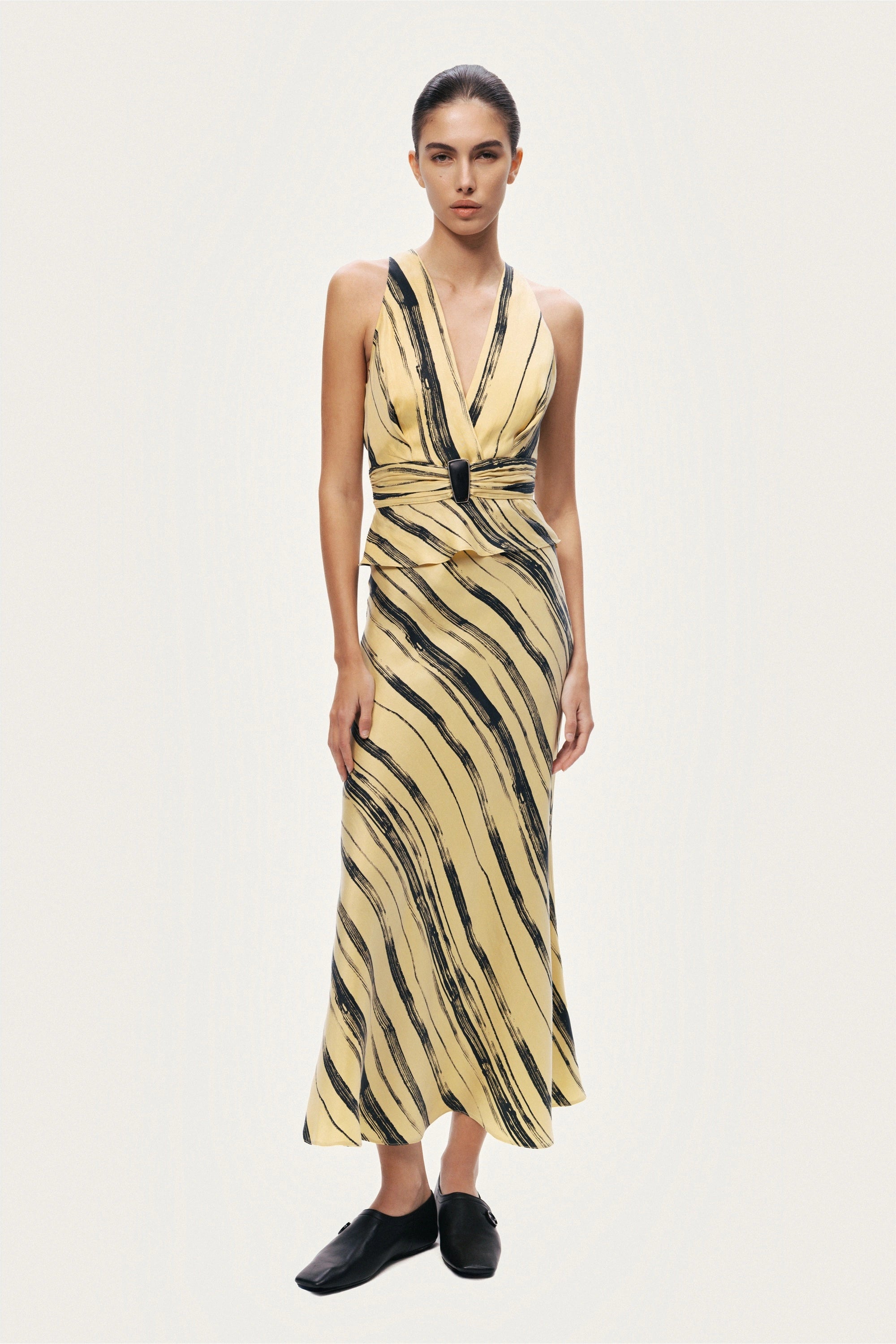 Printed Sleeveless Blouse