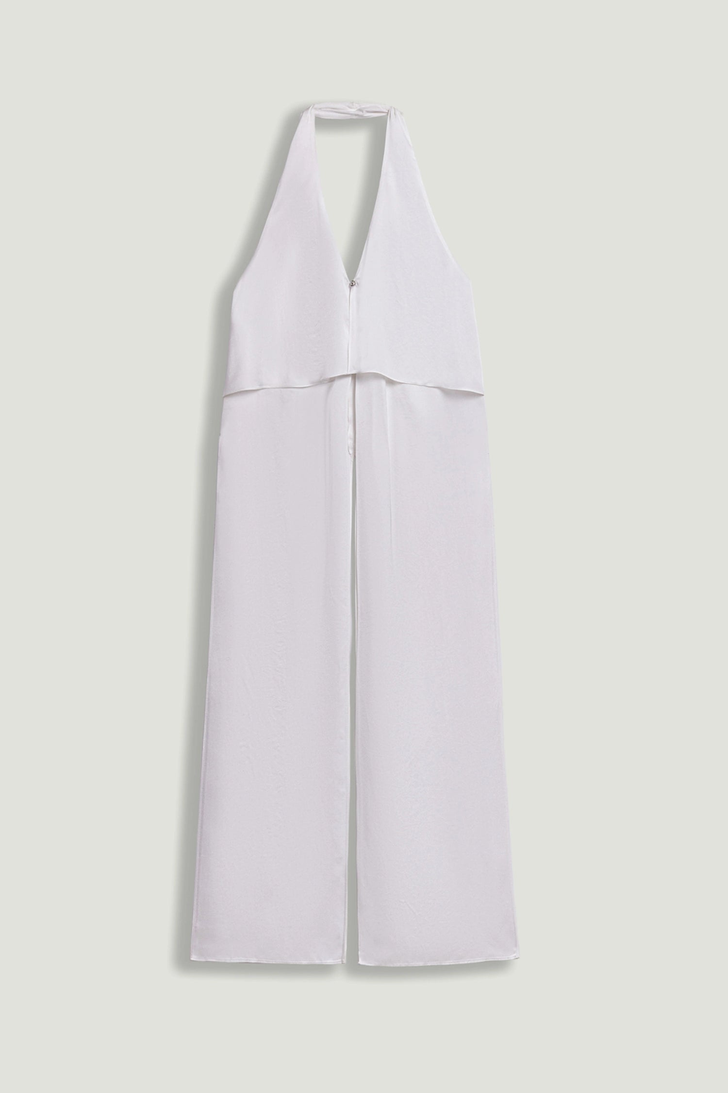 Layered Halter Blouse