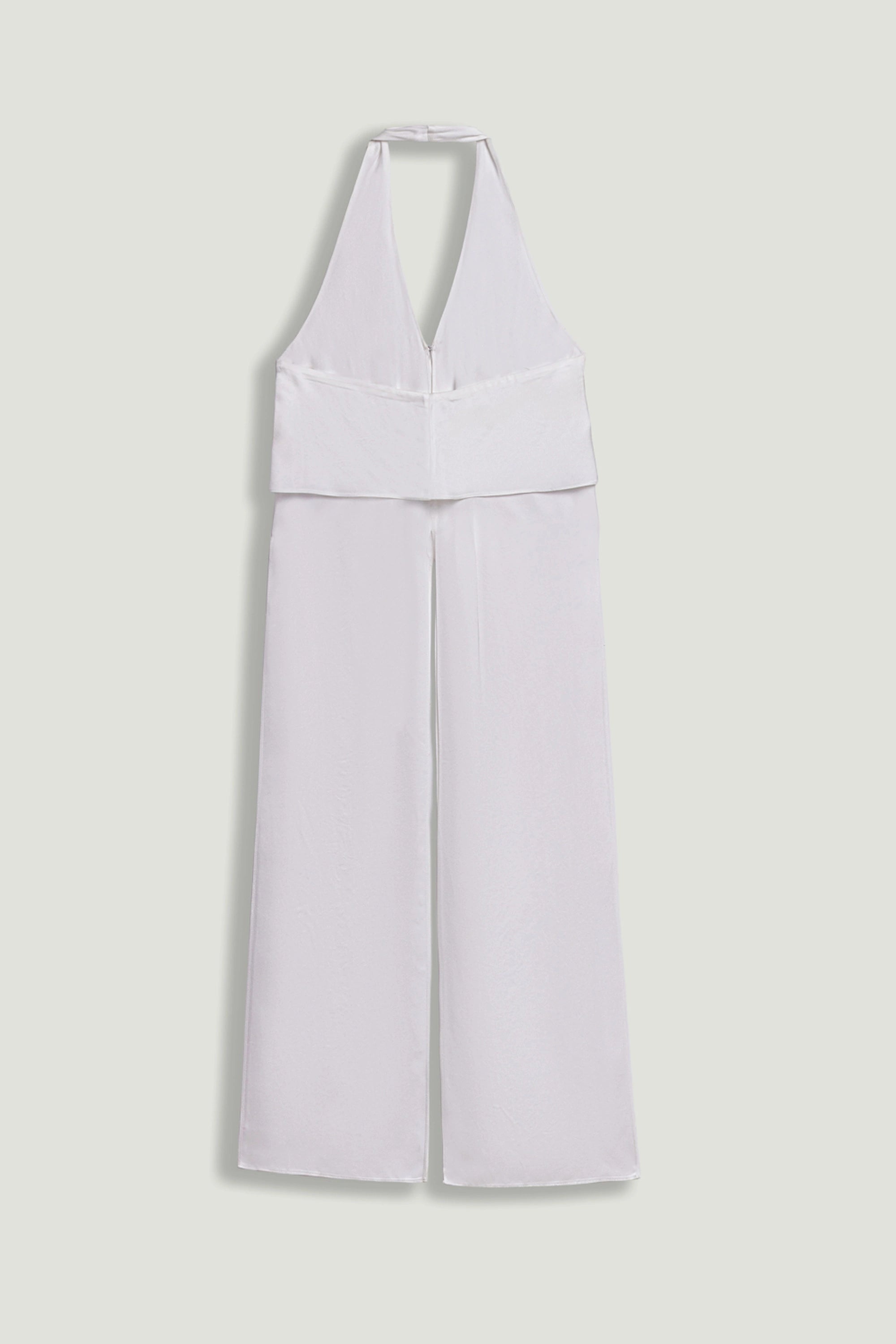 Layered Halter Blouse