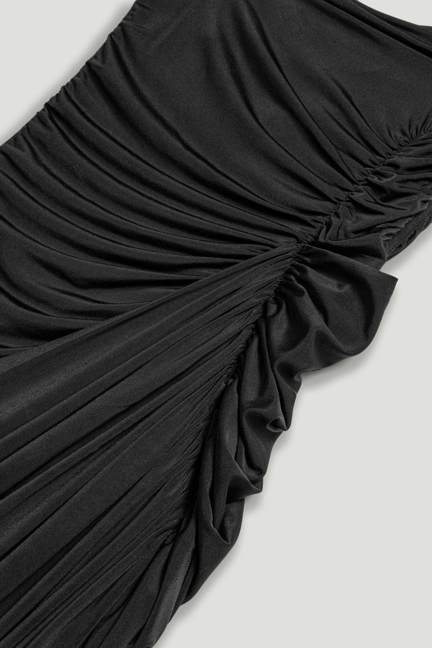 Asymmetric Draped Blouse