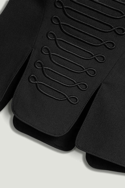 Slit-Detail Blouse