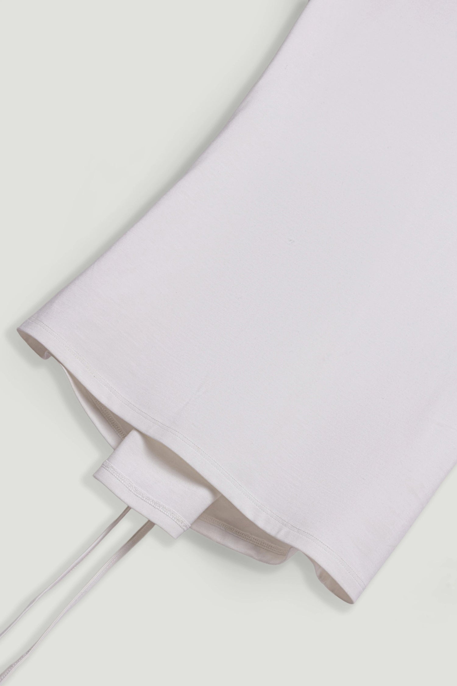 T-Shirt with Lace-Up Back Detail