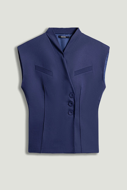 Tailored Sleeveless Vest