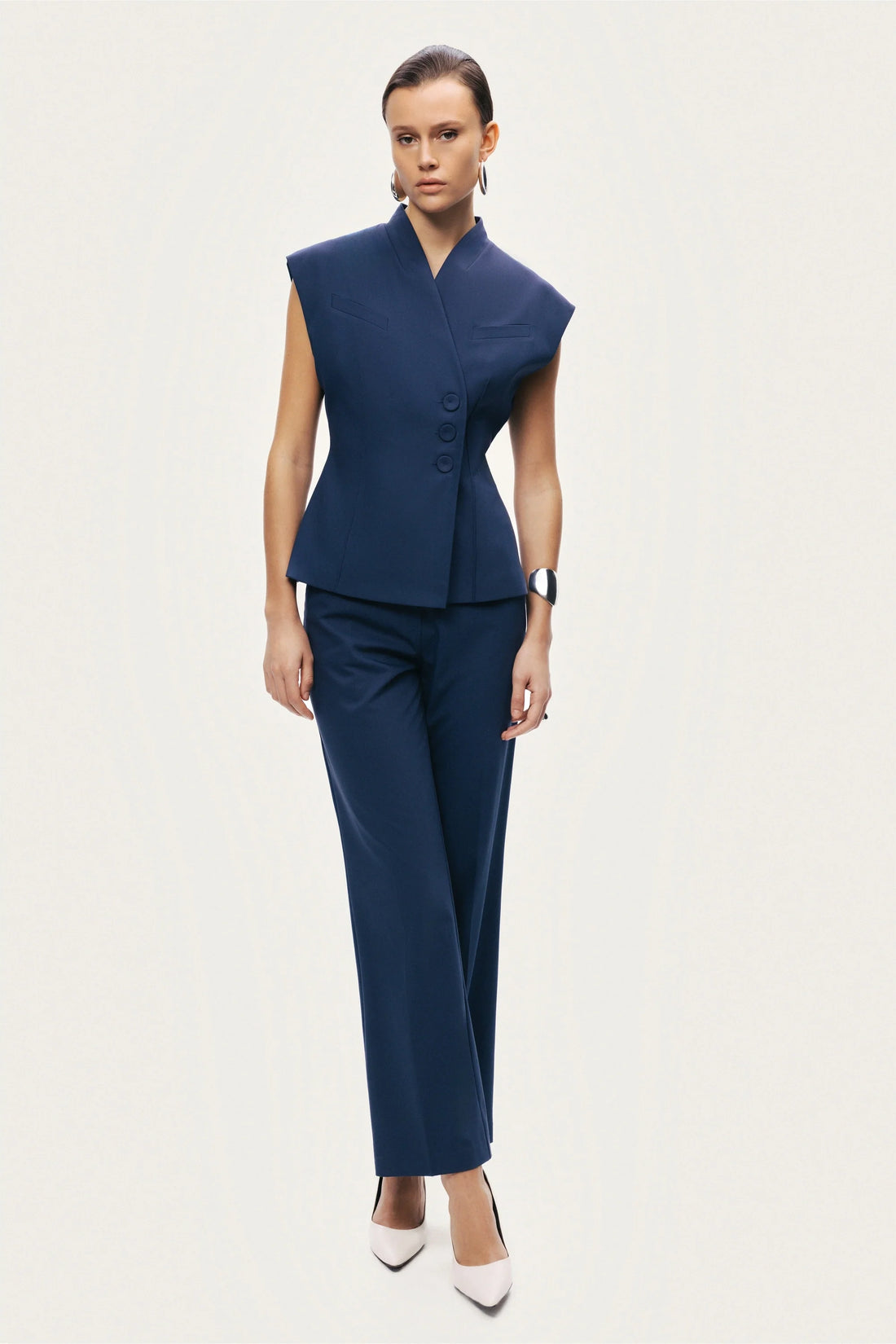 Tailored Sleeveless Vest