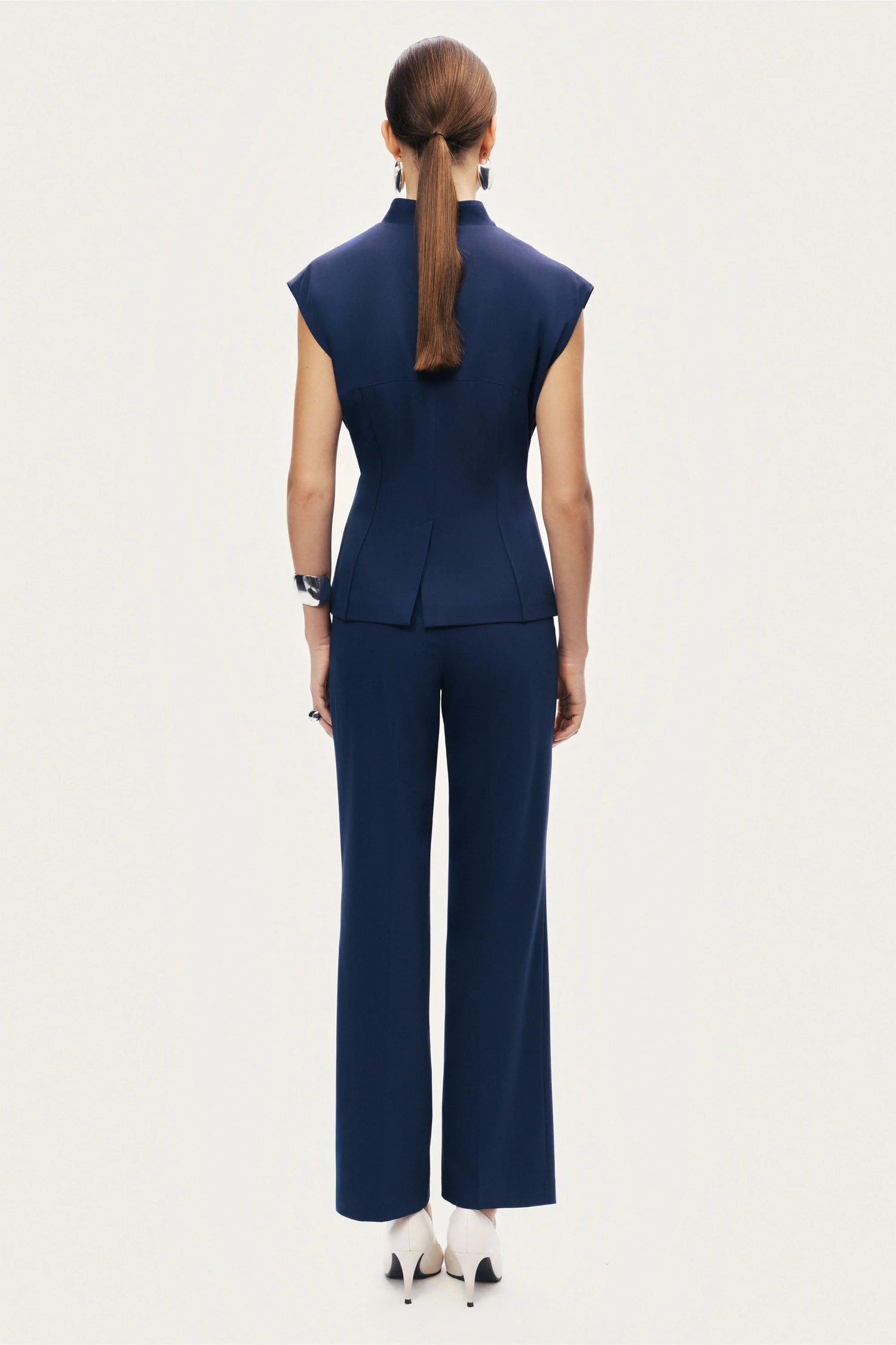 Tailored Sleeveless Vest