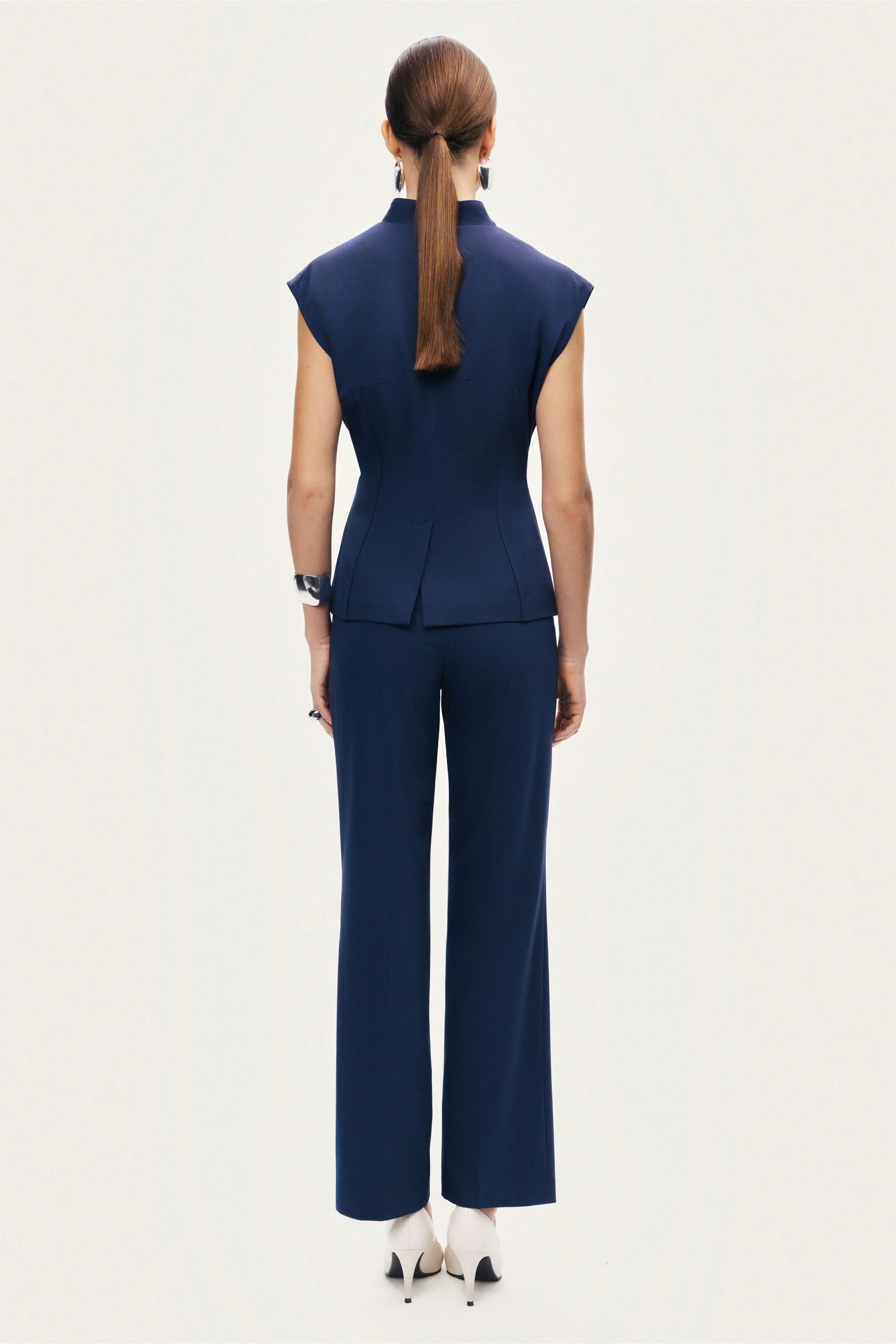 Tailored Sleeveless Vest