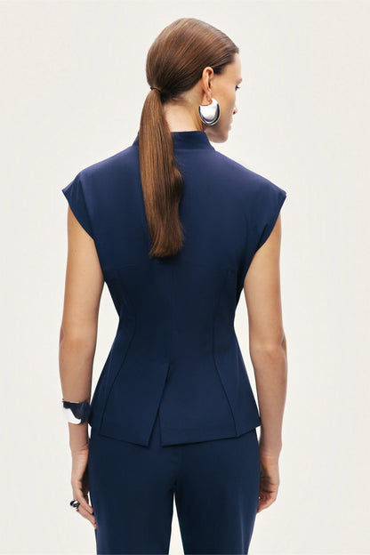 Tailored Sleeveless Vest