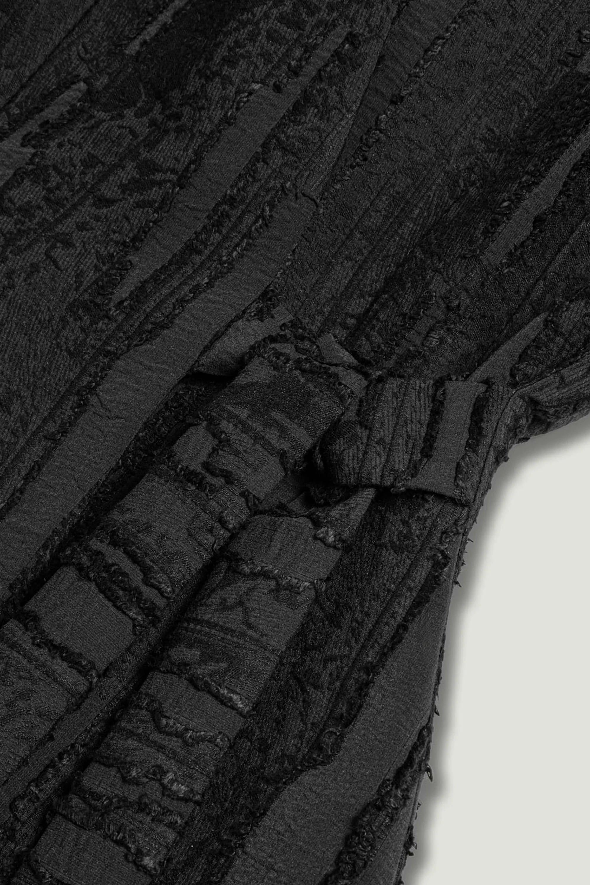 Textured Belted Vest