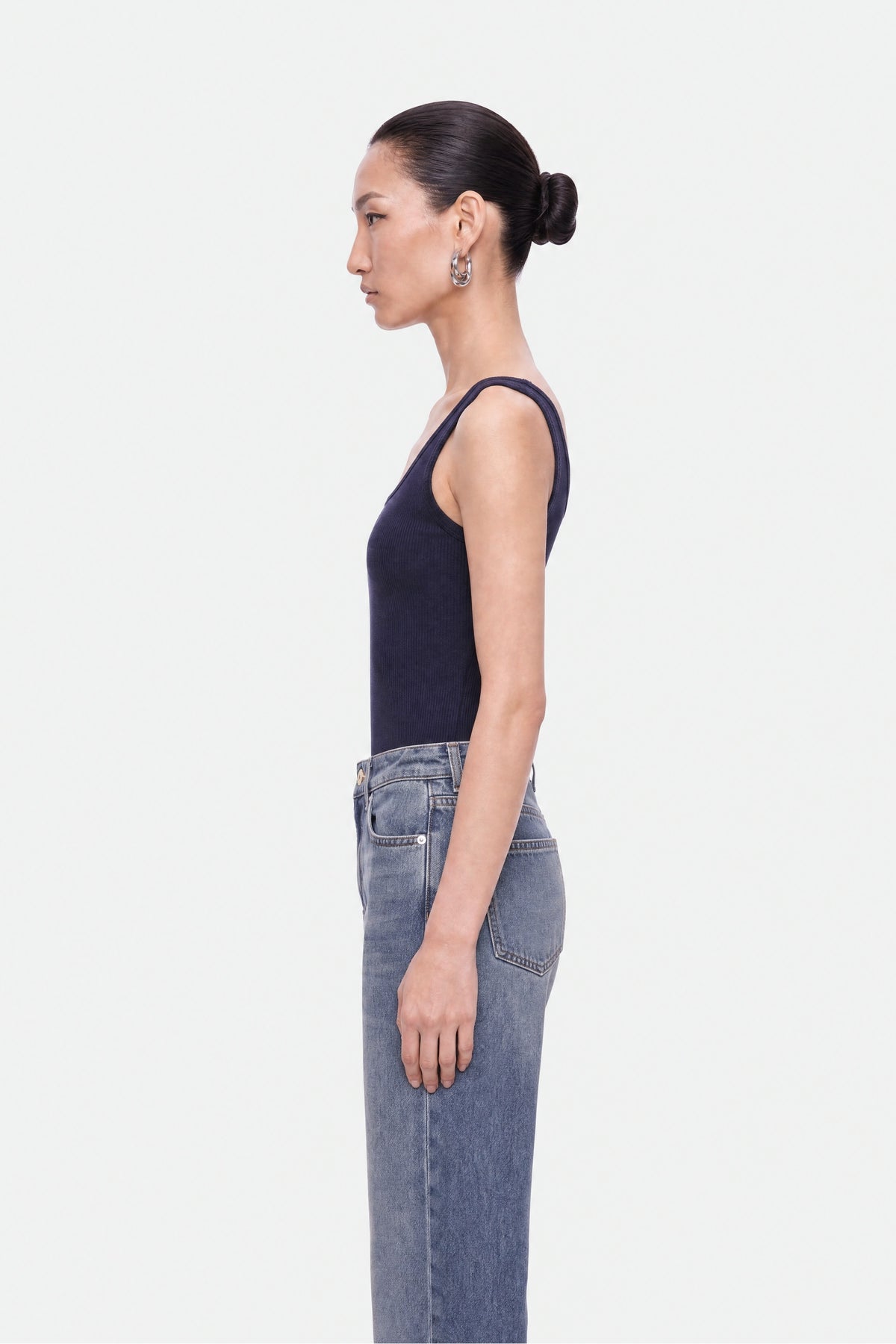 Crew Neck Crop Top