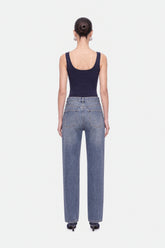 Crew Neck Crop Top