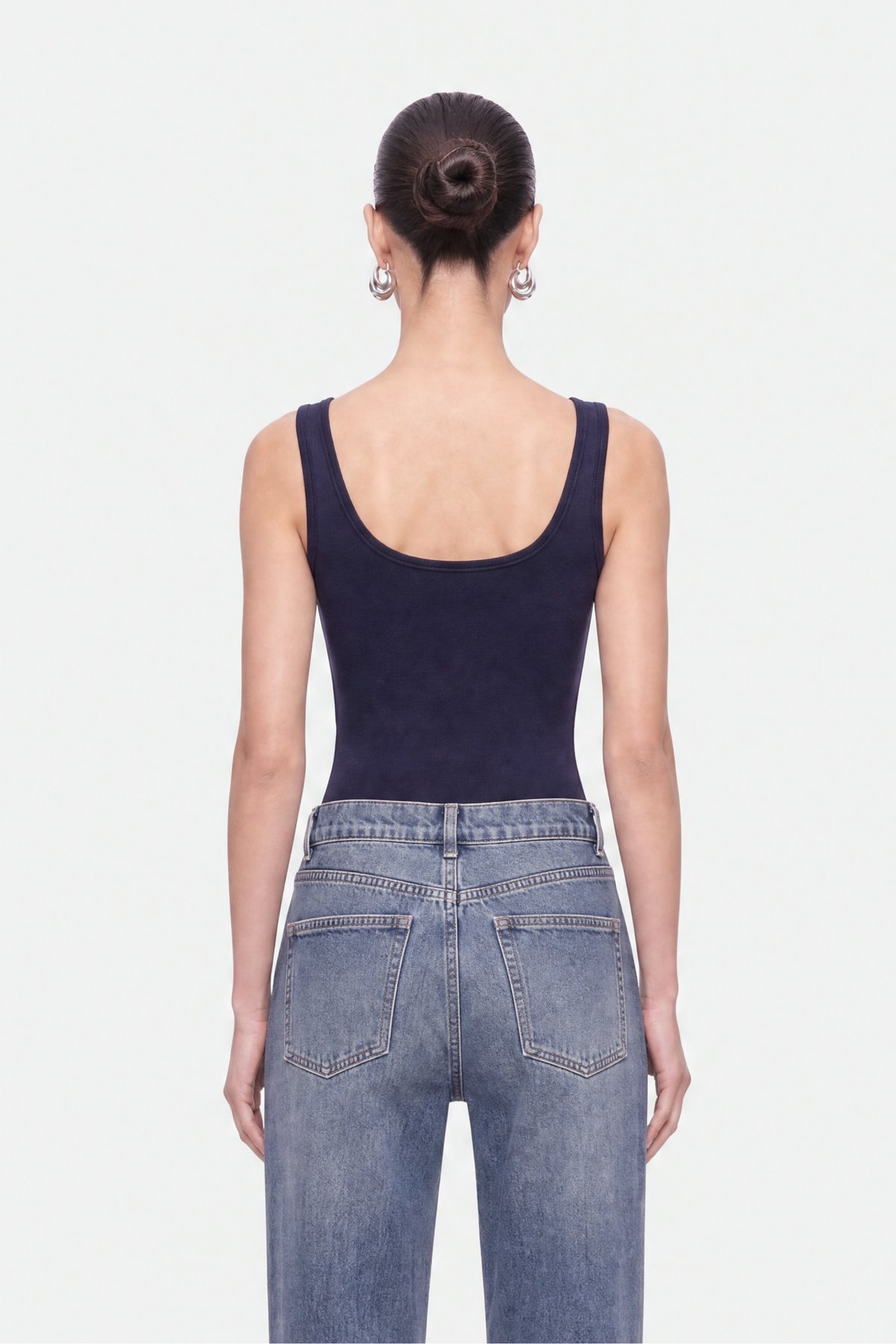 Crew Neck Crop Top