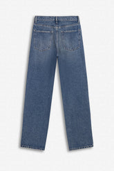 High-Waist Barrel Leg Jeans