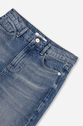 High-Waist Barrel Leg Jeans