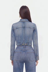 High-Waist Barrel Leg Jeans