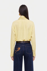 Belt Detail Wide Leg Jeans