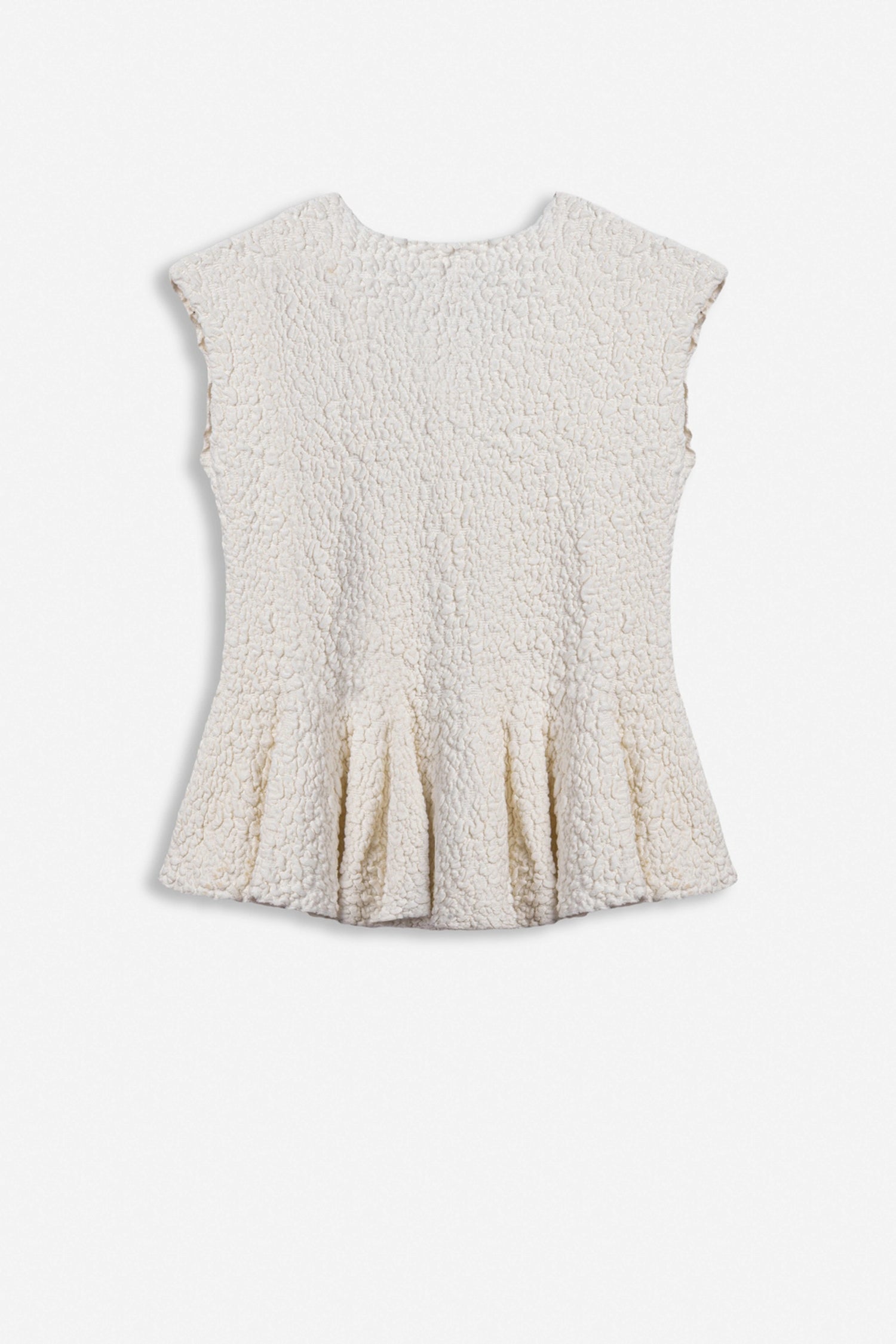 Accessory Detail Crew Neck Knit Top